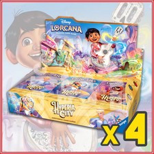 Disney Lorcana TCG TCG Hyperia City Booster Box Case Factory Sealed