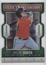 2014 Elite Extra Edition Prospects Status Emerald Die-Cut /25 Dylan Davis 0b0