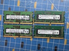  Lot of 4 4GB DDR4 SODIMM Memory RAM 2400 2666 Mhz Micro SKHynix