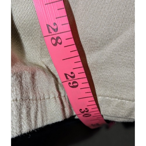 Dickies Relaxed Fit Stretch Twill Pants Mid Rise Straight Leg Khaki 18P NWT - Picture 9 of 9