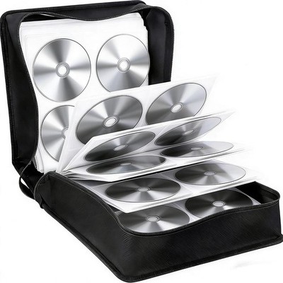 520 Disc CD DVD Case Storage Bag Organizer Holder Portable Wallet Album Box