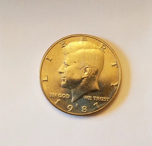 1987-P United States 50 cents, Philadelphia, UNC Kennedy from set KM-A202b (US4)