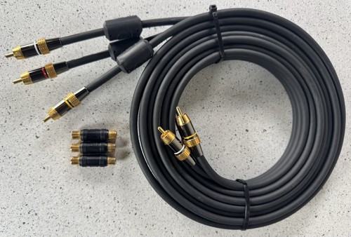 RadioShack Gold Series Premium RCA Composite Video Cable 12 Feet with Filter
