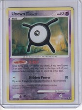 Unown [X] 71/132 Pokemon Secret Wonders Uncommon Reverse Holo LP on eBay