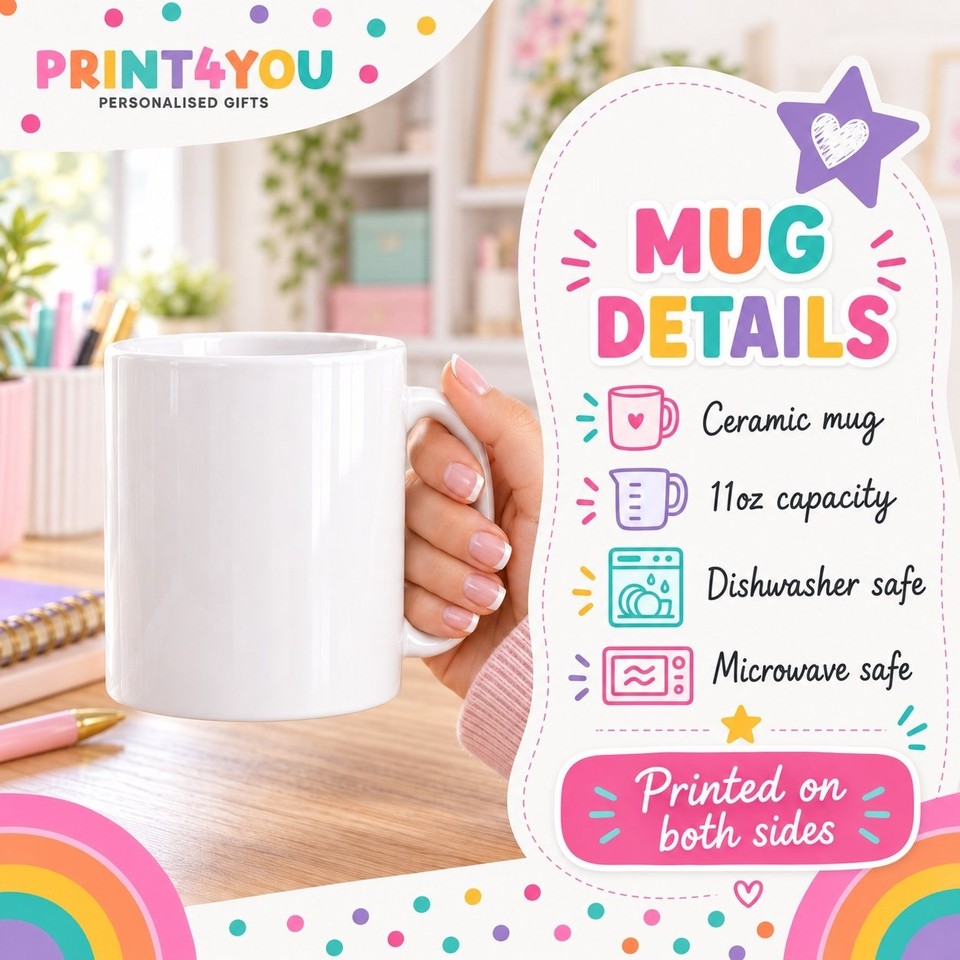 Bow Color Tea Personalised Christmas Mug North Pole Fawn Pink Bow Ceramic Coffee Tea ...