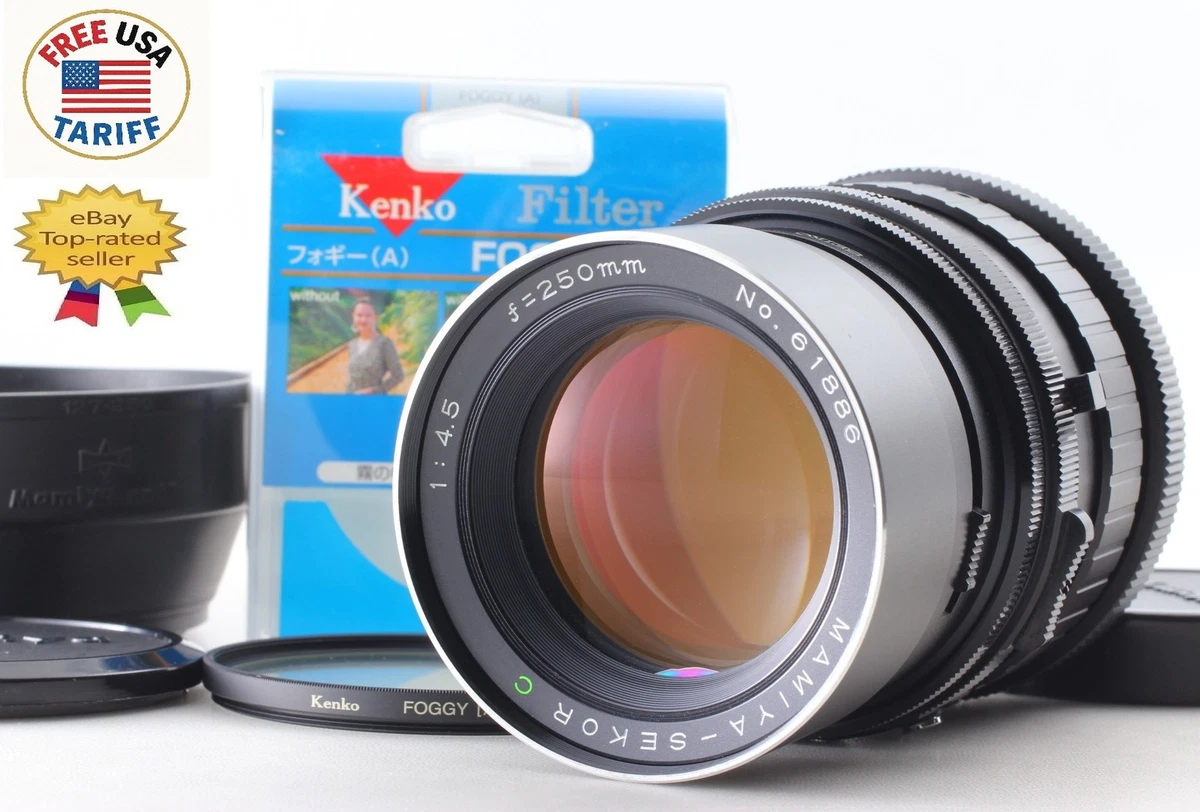Mamiya f/4.5 Camera Lenses 250mm Focal for sale | eBay