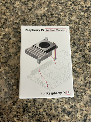 Official Raspberry Pi 5 Active Cooler Aluminium Heatsink Fan