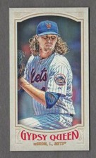 JACOB DEGROM 2016 Topps Gypsy Queen MINI BOX VARIATION #153 VAR Home Jersey
