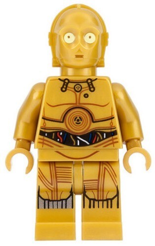 FIGURINE MINIFIGURE LEGO STAR WARS sw0700 C-3PO SET 75271 - Imagen 1 de 1