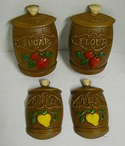 wall mounted tea coffee sugar