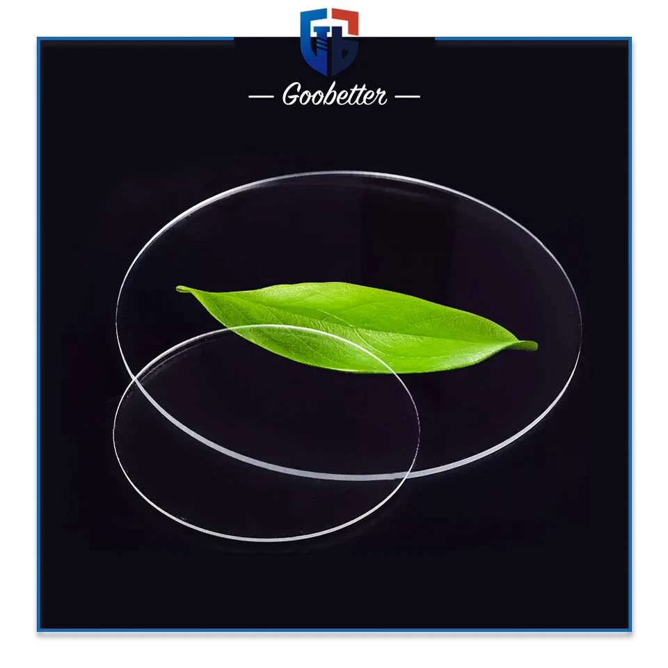 Rigid Clear Plastic Round Board Discs Thick 1/2/3~10mm Dia 50~300mm Display Base - Image 4 of 4