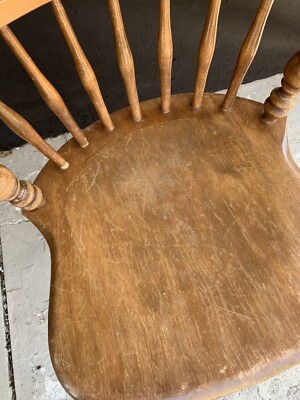 Ethan Allen Solid Maple Birch #459 Early American Chair 30