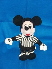 Disney Mickey Mouse beanbag plush Referee Umpire official 8"