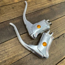 Vintage Dia Compe Gold Dot Brake Lever Set Drop Bar NOS 70s 78 1978 Road A9