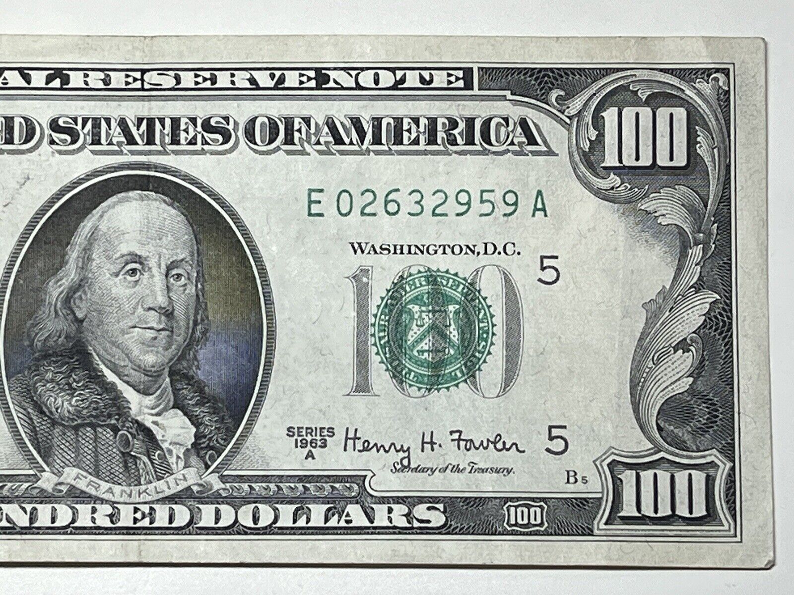 50 American Dollars series 1963 - Exchange yours for cash today