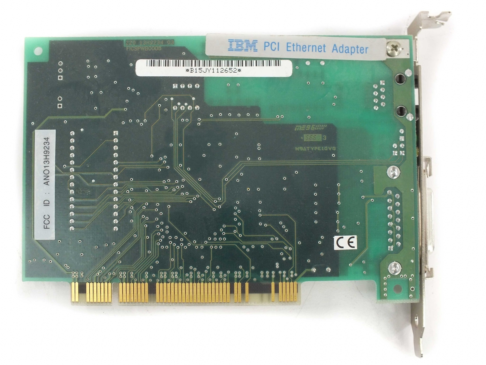 IBM 13H9238 PCI Network Card 10 Base T 41H9271 - AUI and Ethernet 