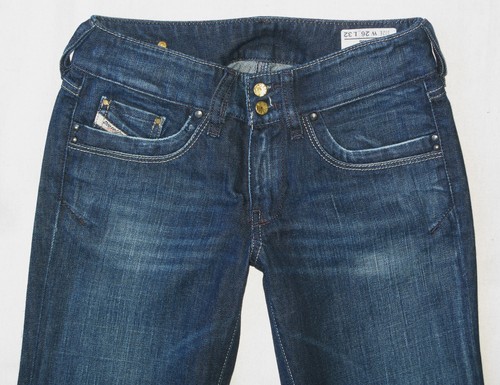NUEVO Jeans Diesel Ronhar Bootcut Bajo-Medio Para Mujer Talla 26 Correr Pequeño Talla 24/25 Ajuste L33 - Imagen 5 de 13