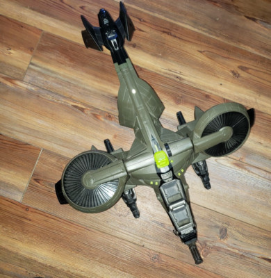 GI JOE SIGMA 6 DRAGONHAWK ATTACK HELICOPTER Hasbro 2006 For parts