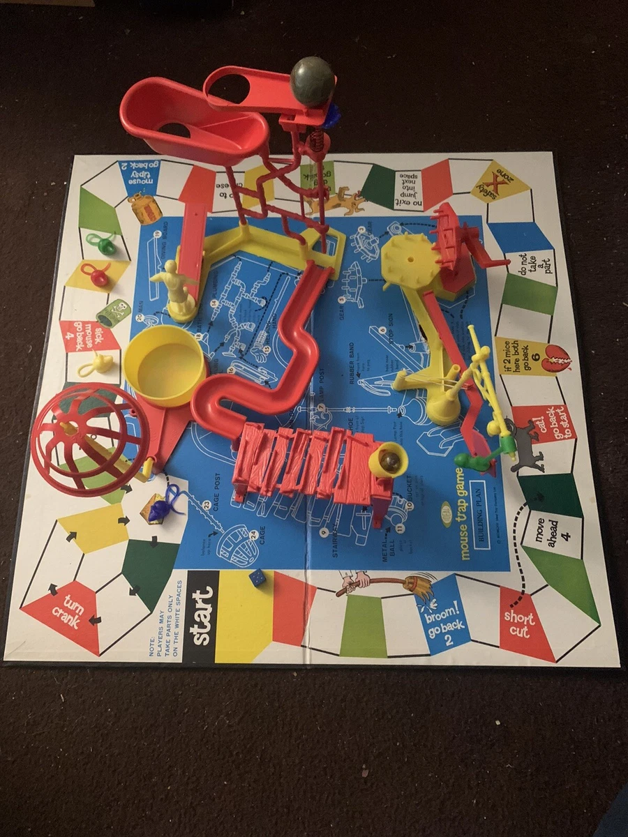 Vintage 1963 Mouse Trap Game by Ideal Toy Company