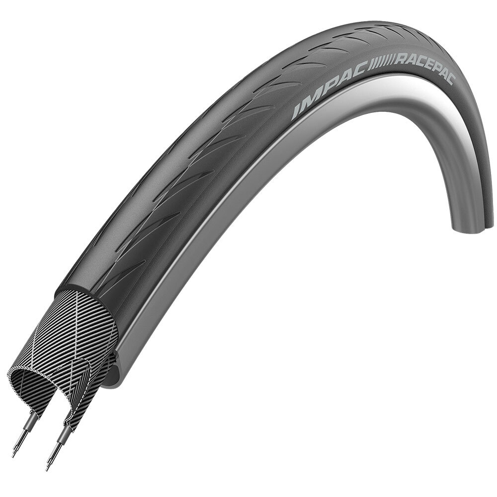 Chambre à Air IMPAC SCHWALBE Pour Vélo - Taille 28" 700C, 28/32C, Valve Schrader - Tube Intérieur Léger Et Résistant