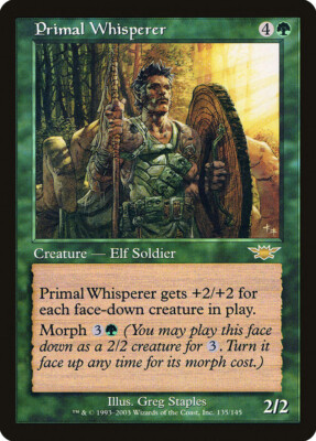 MTG Primal Whisperer  - Legions #135