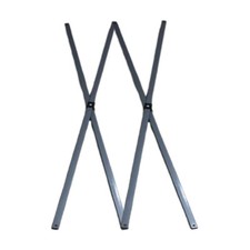 2x 98cm Gazebo Cross Bar Replacement 3x3m Pop Up Gazebo Frame Spare Part Grey