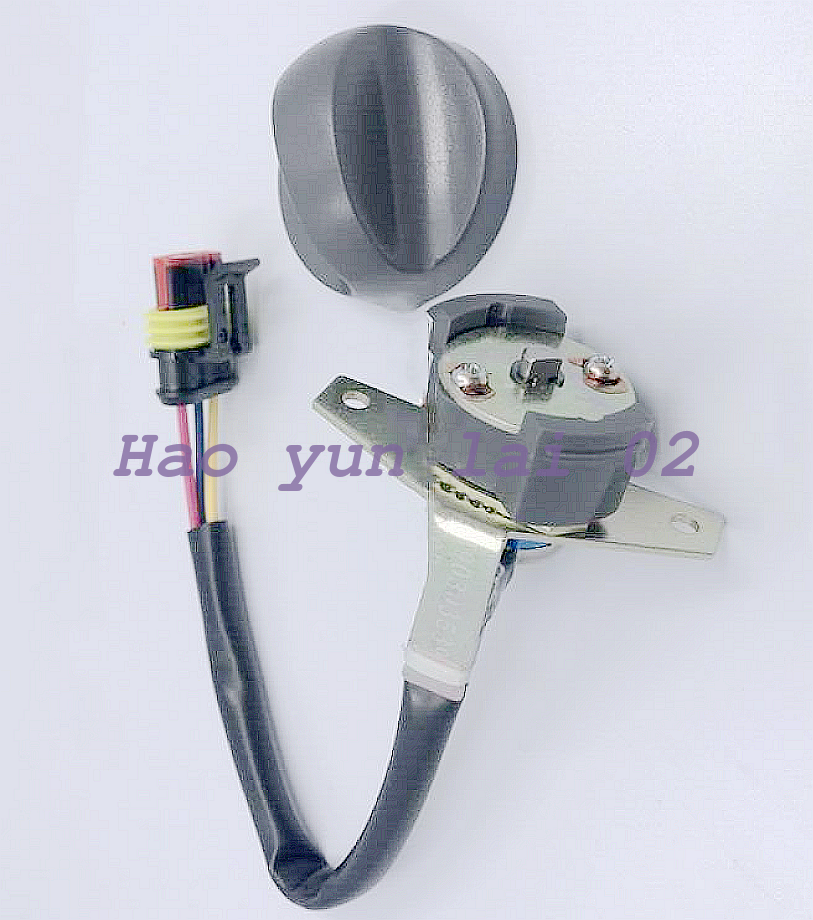 Throttle Knob Gear Switch Control Panel Locator For Sany Excavator