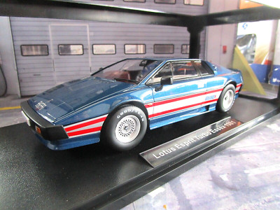 LOTUS Esprit Turbo 1981 wie Bond 007 blau blue met rot Essex KKDC181193 KK  1:18