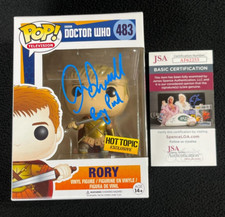 Arthur Darvill Signed Doctor Who Rory Pond Hot Topic Funko Pop Figure JSA COA