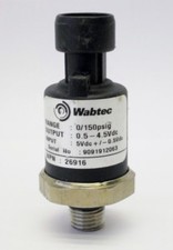 Wabtec 26916 Sensor 0-150psig Output 0.5-4.5VDC Input 5VDC /- 0.5VDC NEW