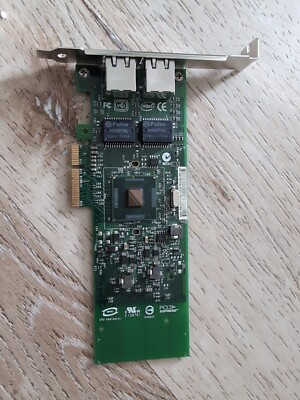 Intel Gigabit ET Dual Port Server Adapter E1G42ETBLK Netzwerkkarte Full Profile