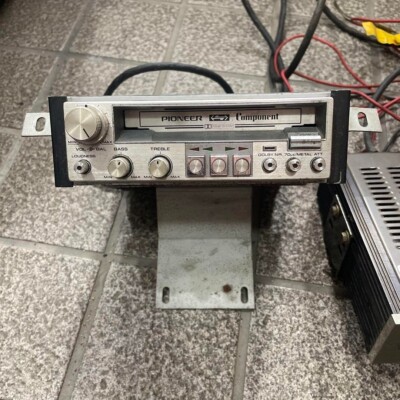 Vintage Pioneer Component Tested Car Stereo Cassette Deck KP-707G