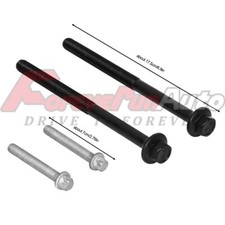 14x Head Bolt Set Es72196 For Chevy Buick Gmc Pontiac Saturn 2.4l 2.2l 2.0l Dohc