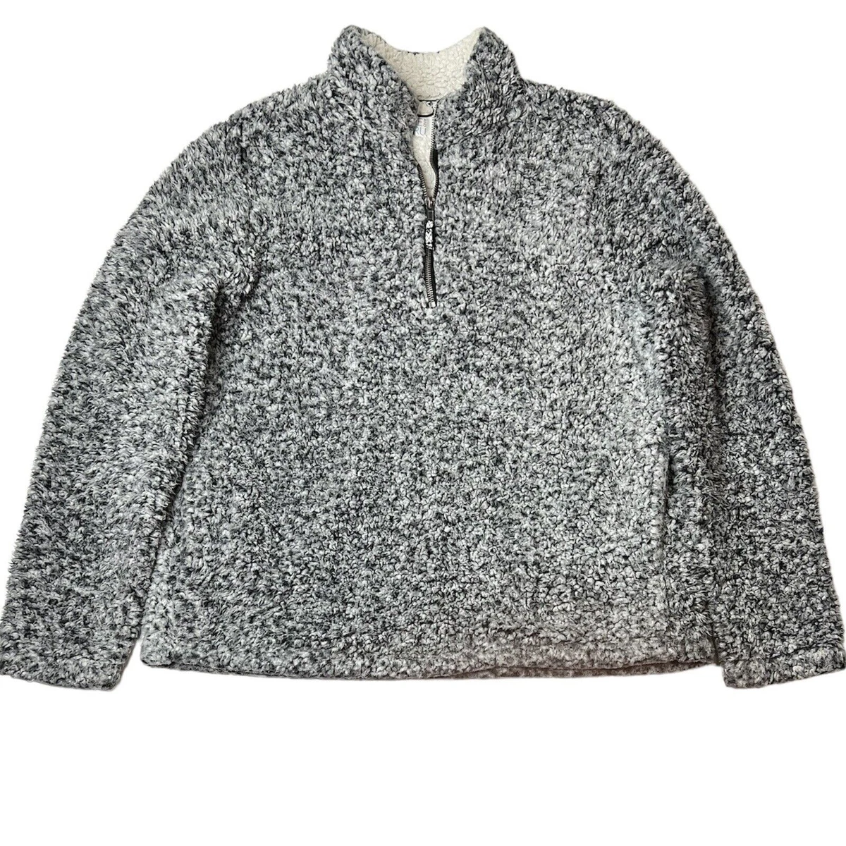 Time and tru fuzzy clearance pullover