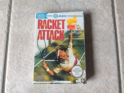Racket Attack für NES PAL B CIB OVP Nintendo Entertainment System