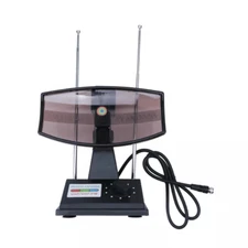 TV Antenna Indoor Rabbit Ear for Color TV UHF VHF HDTV 3ft Cable TV ANTENNA