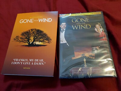NEW Gone With the Wind DVD, 70th Anniversary Edition Iconic Moments Slipcover