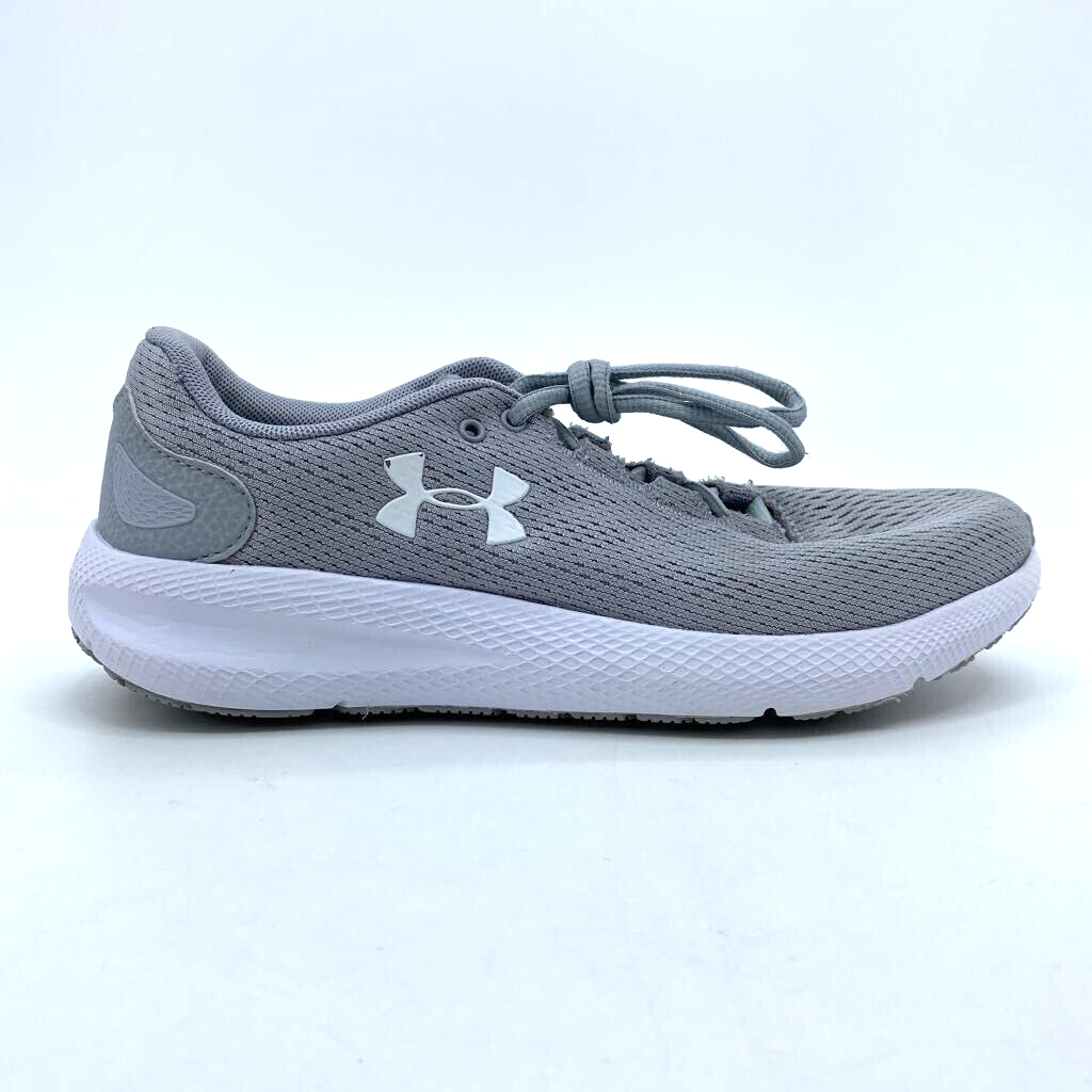 Under Armour Womens Charged Pursuit Running Shoes Gray 3022604-101 Mesh 