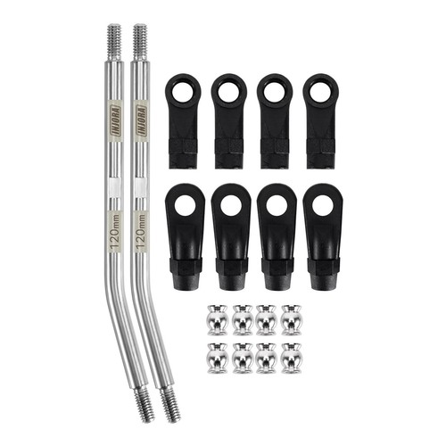 INJORA Stainless Steel High Clearance Links for TRX4 SCX10 II SCX10 III VS4-10 - Picture 23 of 36