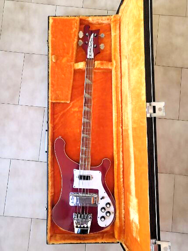 Rickenbacker 4001S made in U.S.A. Lefty Electric Bass 1975 pari al Nuovo