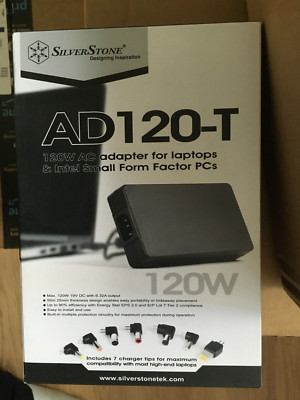 Silverstone SST-AD120-T 120 Watt AC Adapter