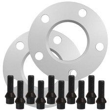 SCC Spurverbreiterung silver 10mm Set mit Schrauben schwarz BMW 8er 2018-