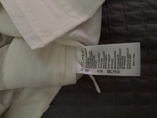 Womens Witchery Fresh White Linen Pleat shorts size 14 - Picture 5 of 5