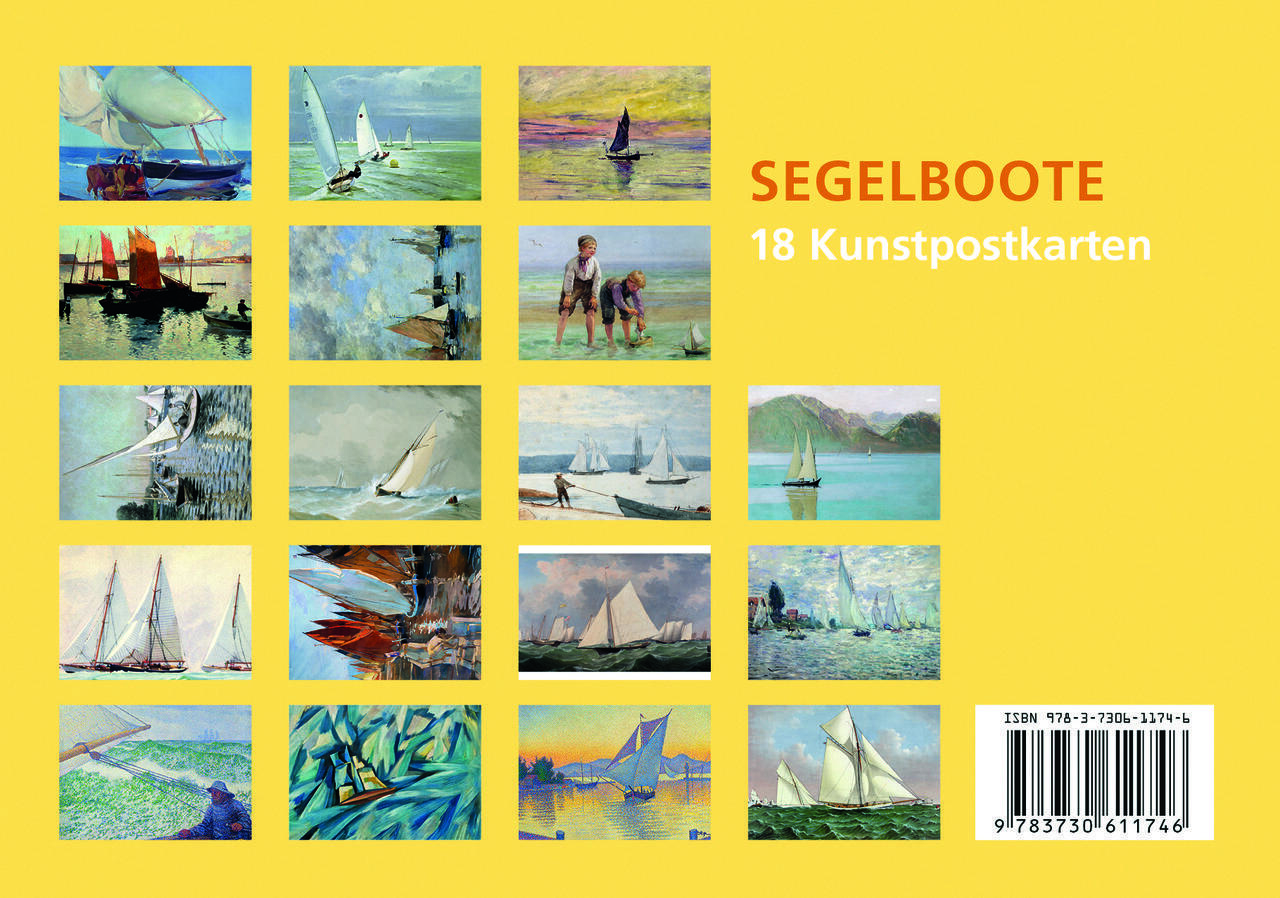 Thumbnail - . Postkarten-set Segelboote. Buch