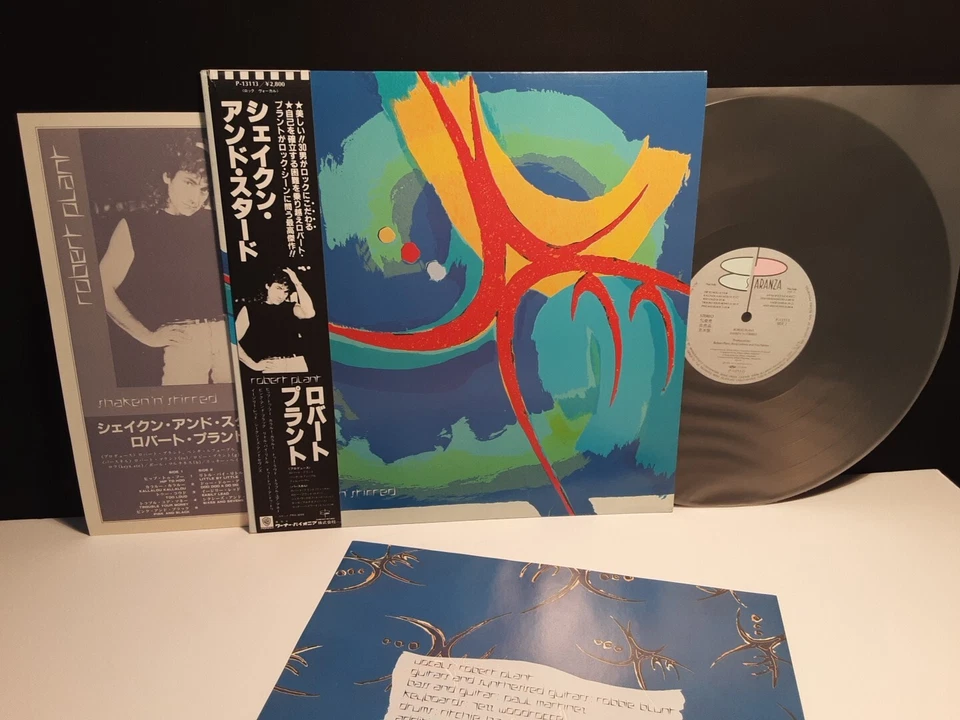 ROBERT PLANT"Shaken n Stirred"Lp Japan-Obi Promo Vinyl Led Pictures Moments - Image 3 of 4