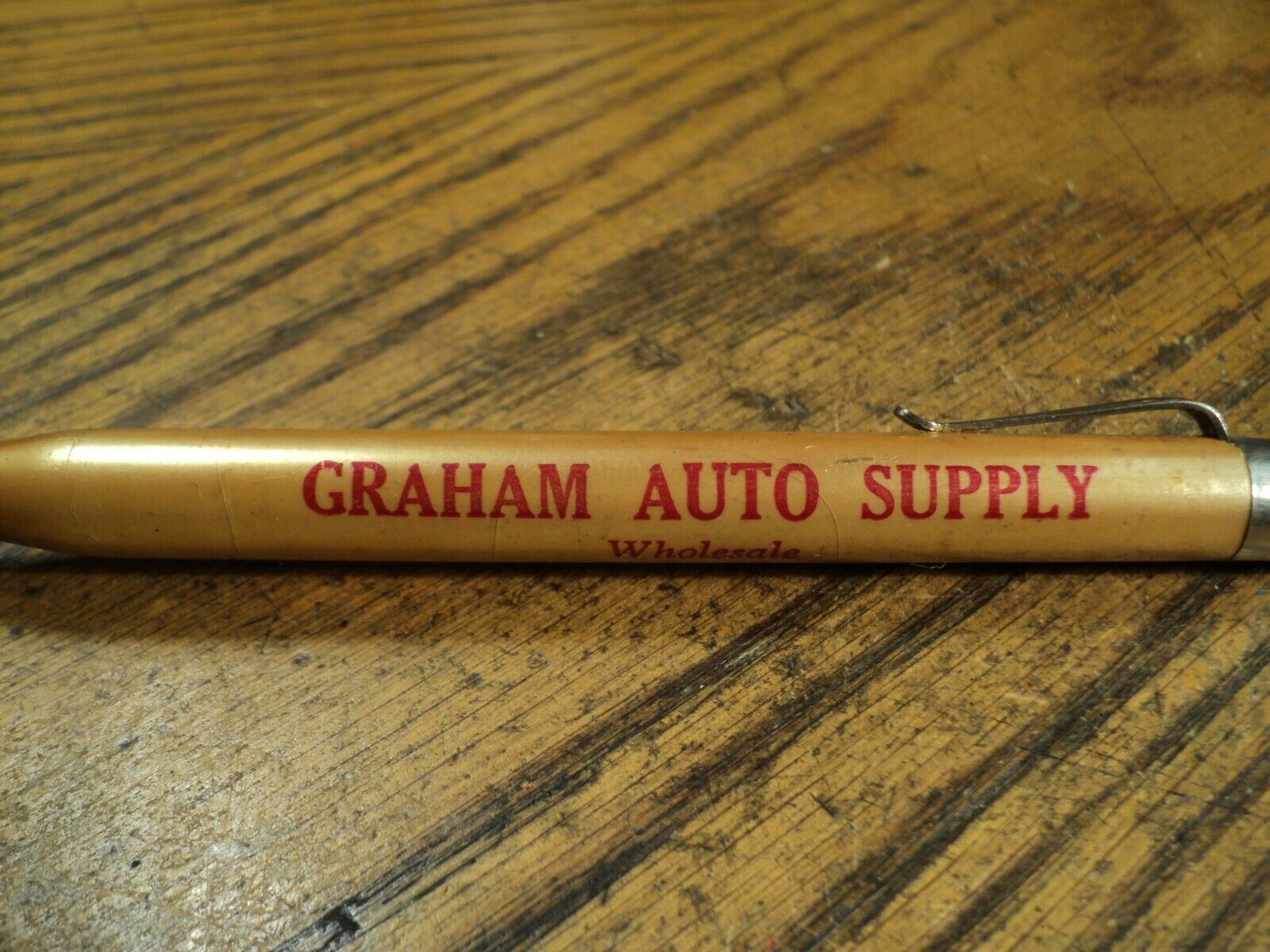 Vintage Fat Mechanical Pencil Advertising   Graham Auto Supply     Neosho Mo