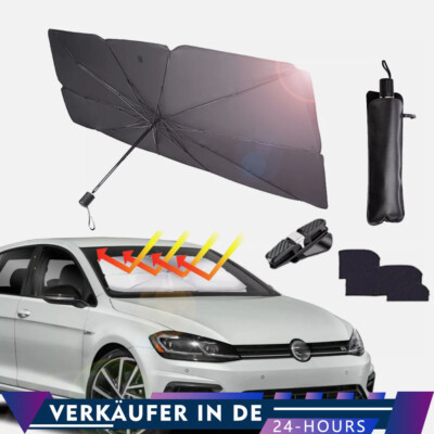 Faltbar Auto Windschutzscheibe Sonnenschirm Sonnenschutz Frontscheibe UV Block