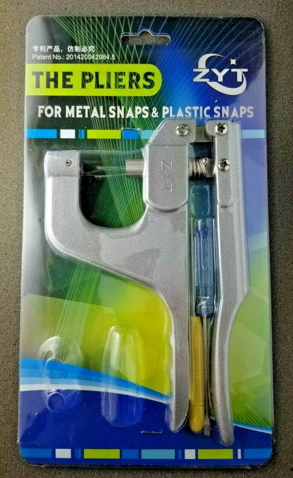 HAND PRESS PLIERS FOR METAL AND PLASTIC SNAPS, FREE SHIPPING USA - Image 2 of 2