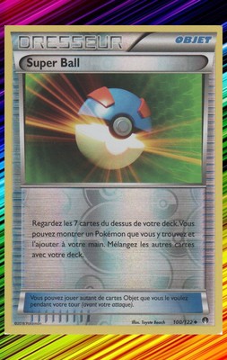Super Ball Reverse - XY9: Break Turbo -100/122 - Pokemon Karte Neu Französisch