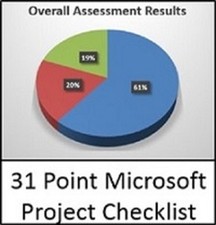 31 Point Microsoft Project Checklist